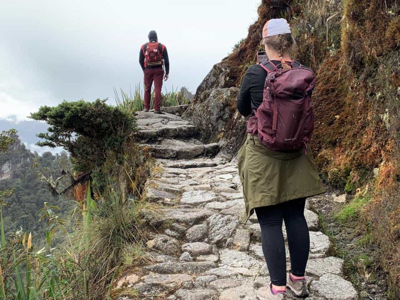 Inca Trail to Machu picchu in march